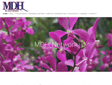 Tablet Screenshot of mdhnetwork.com